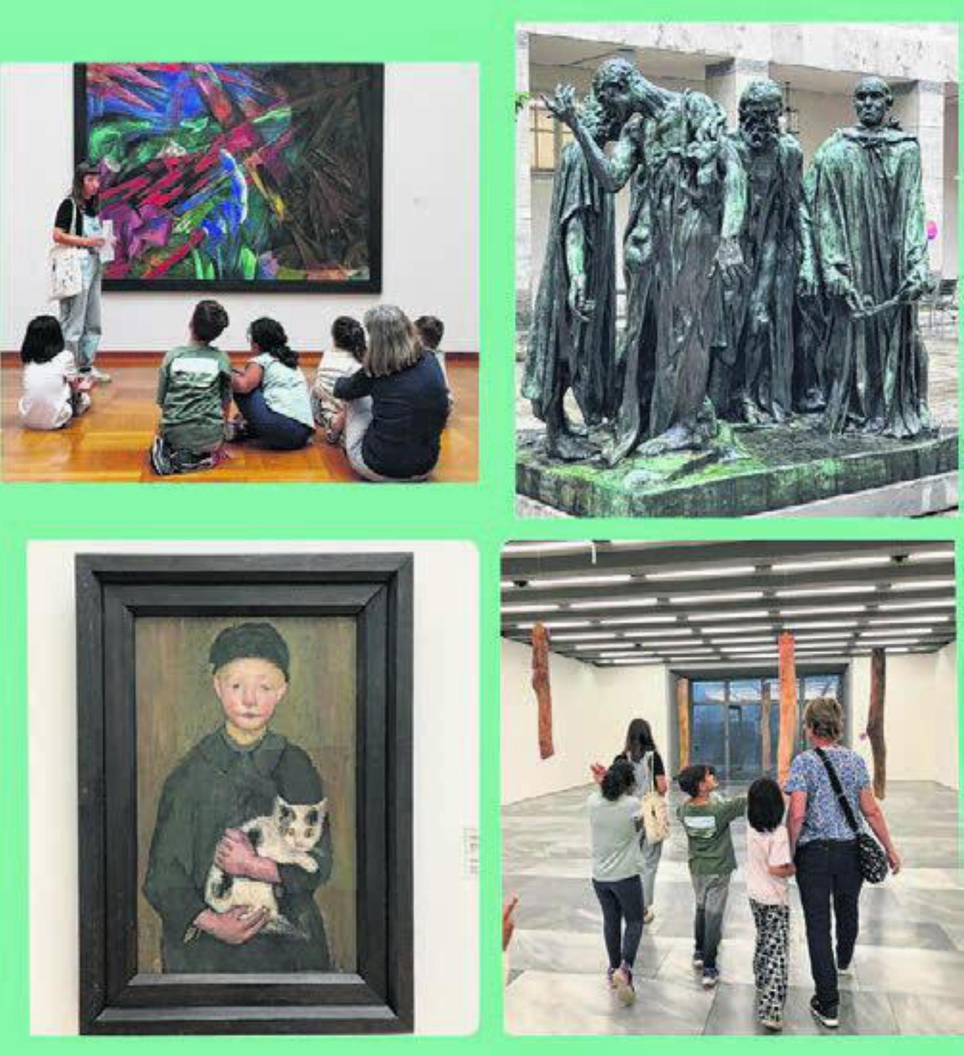 Besuch im Kunstmuseum mit den Tagesstrukturen