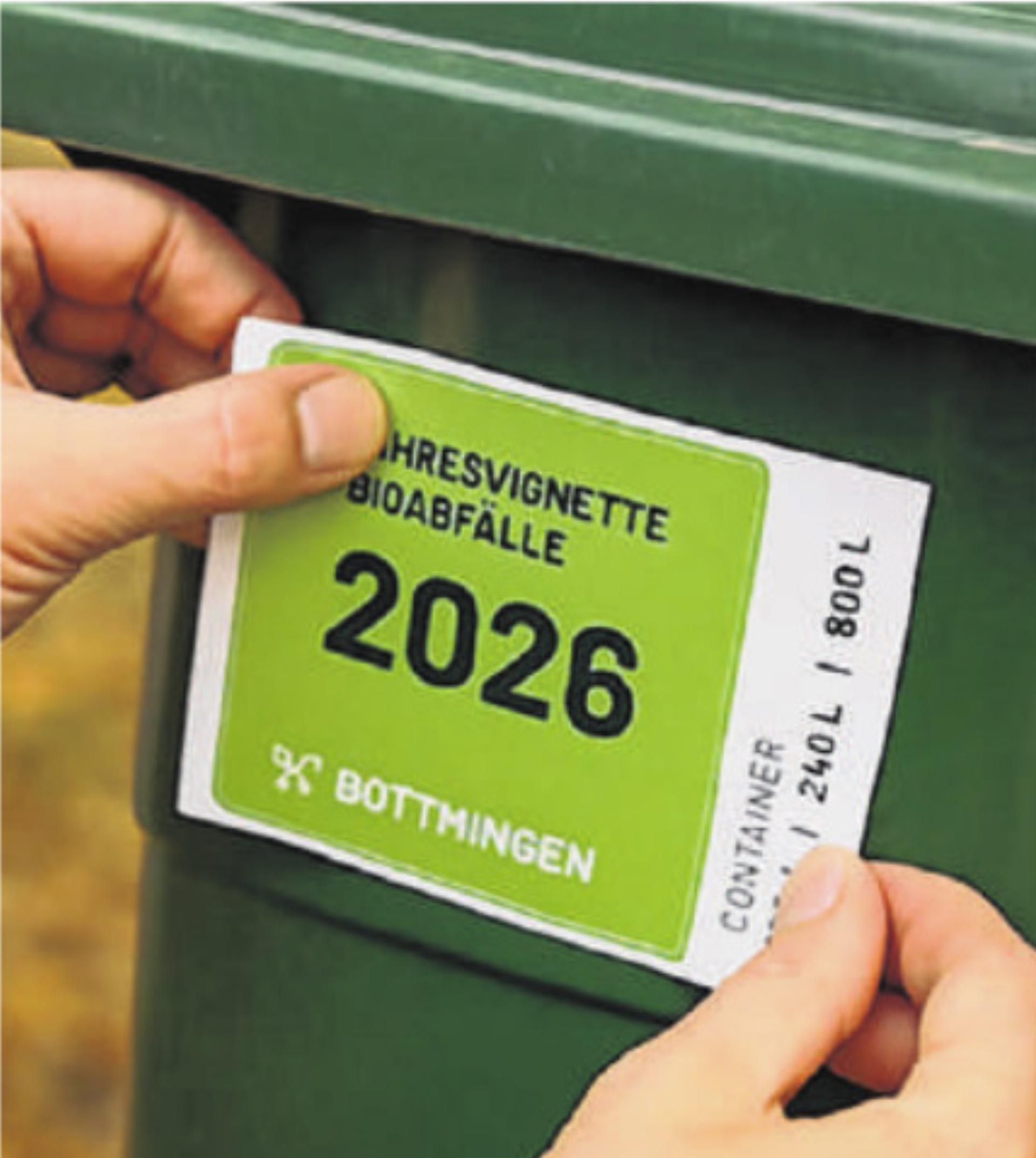Verkaufsstart der Bioabfall-Jahresvignetten 2026 - Das Bild wird blockiert. – Möglicherweise durch einen aktiven Adblocker.