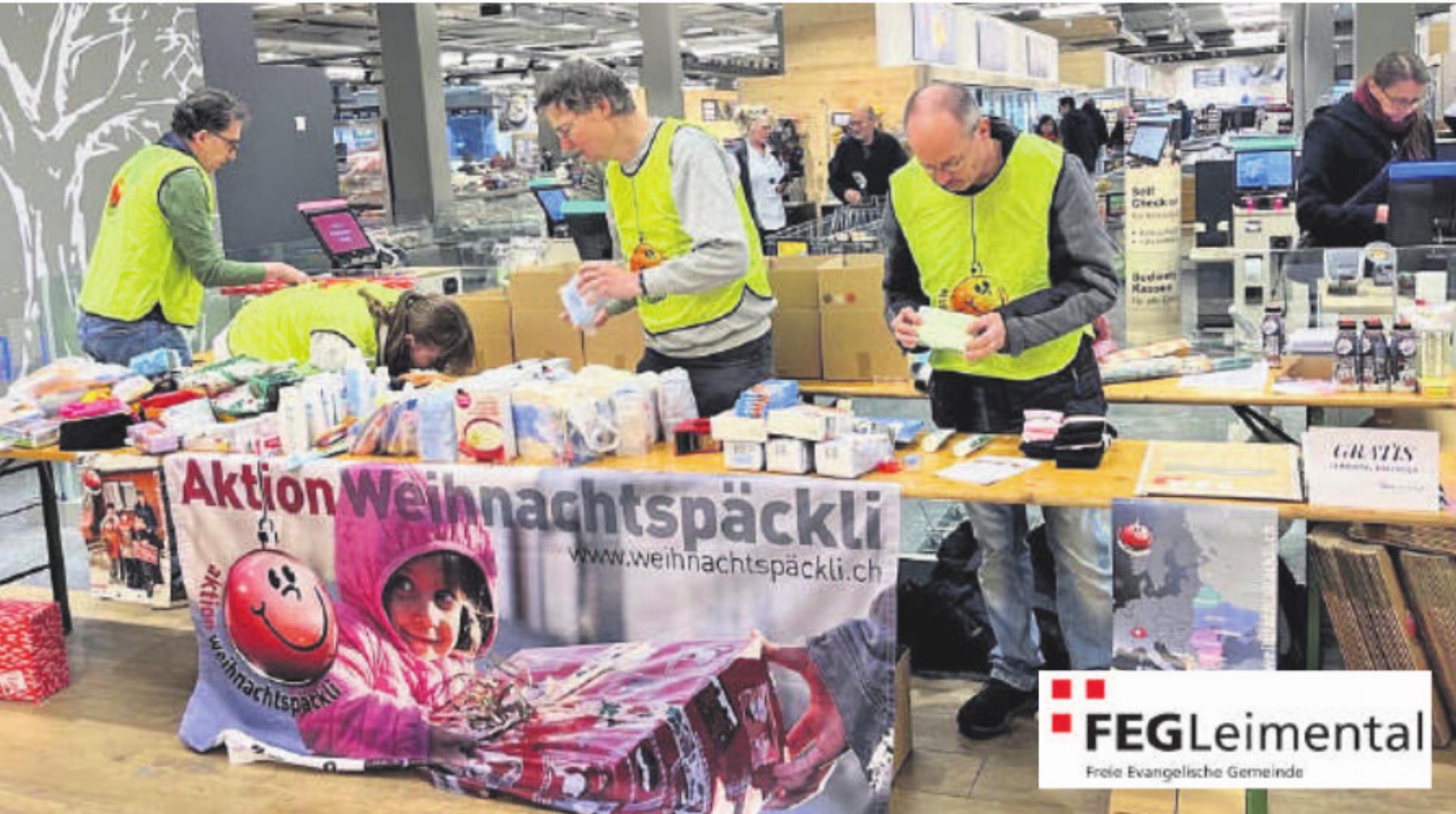 Grosszügige Weihnachtspäckli für Osteuropa - Das Bild wird blockiert. – Möglicherweise durch einen aktiven Adblocker.