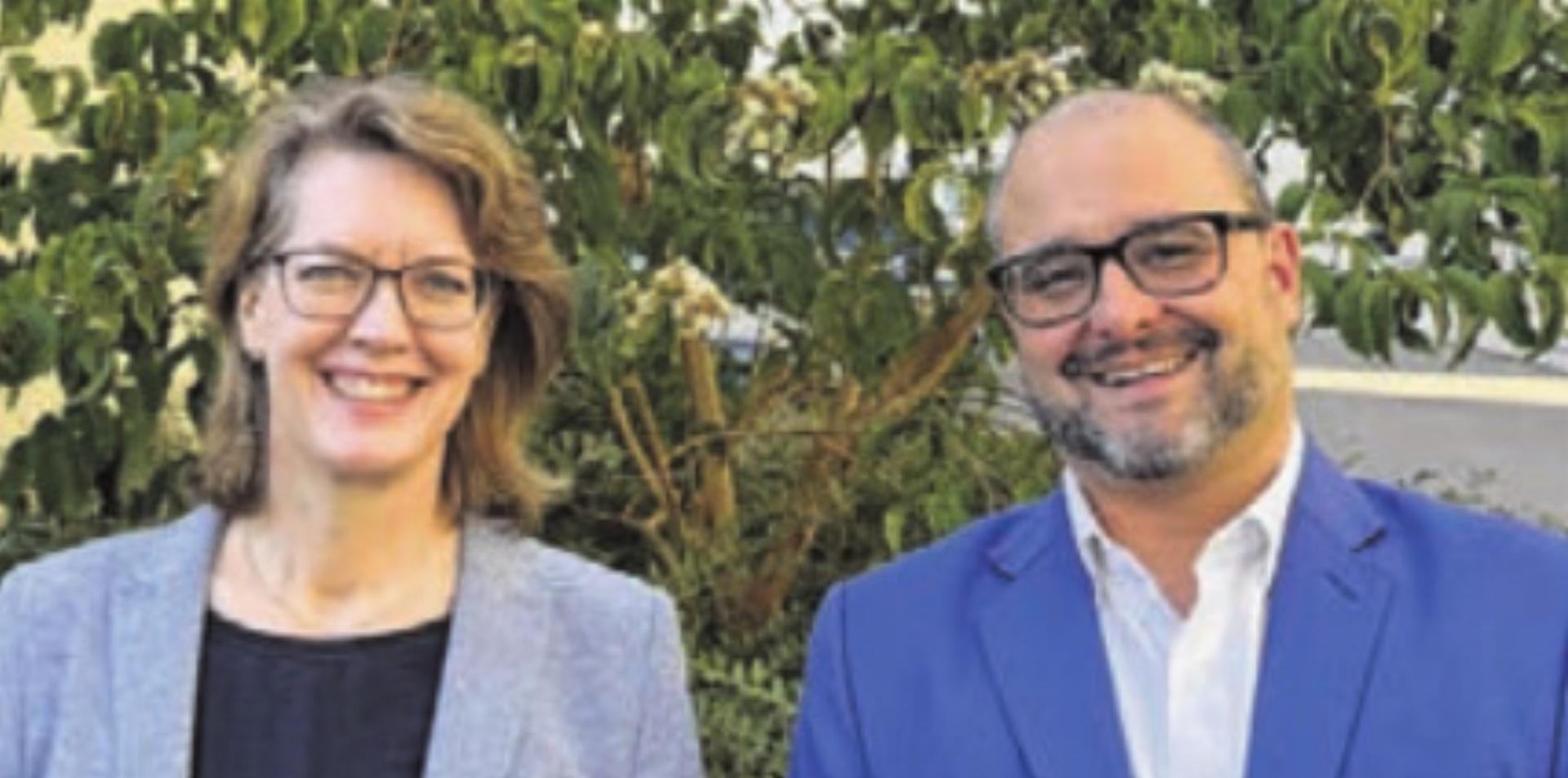 Corinna Leifels und Alex Ertl als Friedensrichter - Das Bild wird blockiert. – Möglicherweise durch einen aktiven Adblocker.