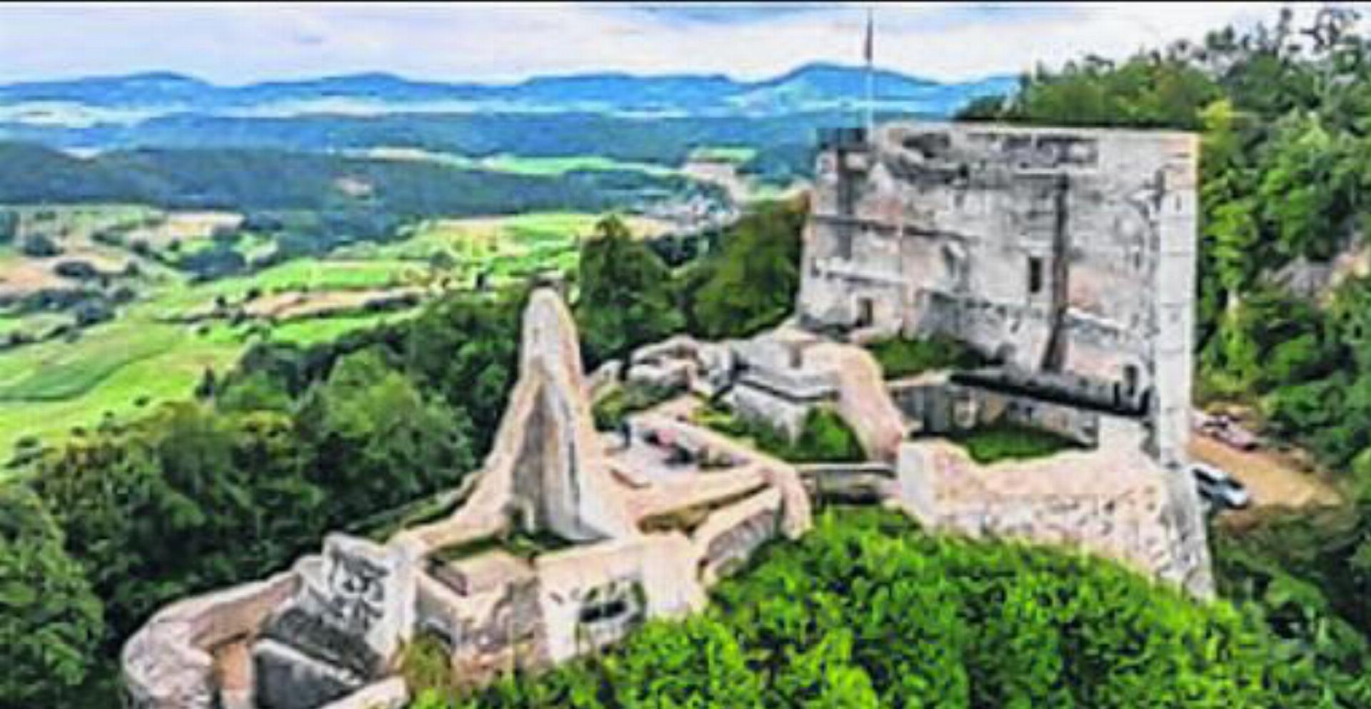 Von Zuzgen via Farnsburg nach Gelterkinden