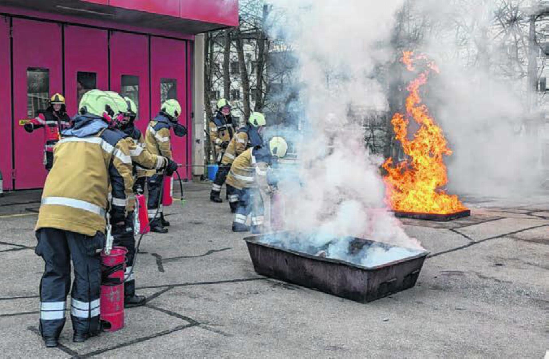 Die Feuerwehr Ettingen startet gut ins neue Jahr