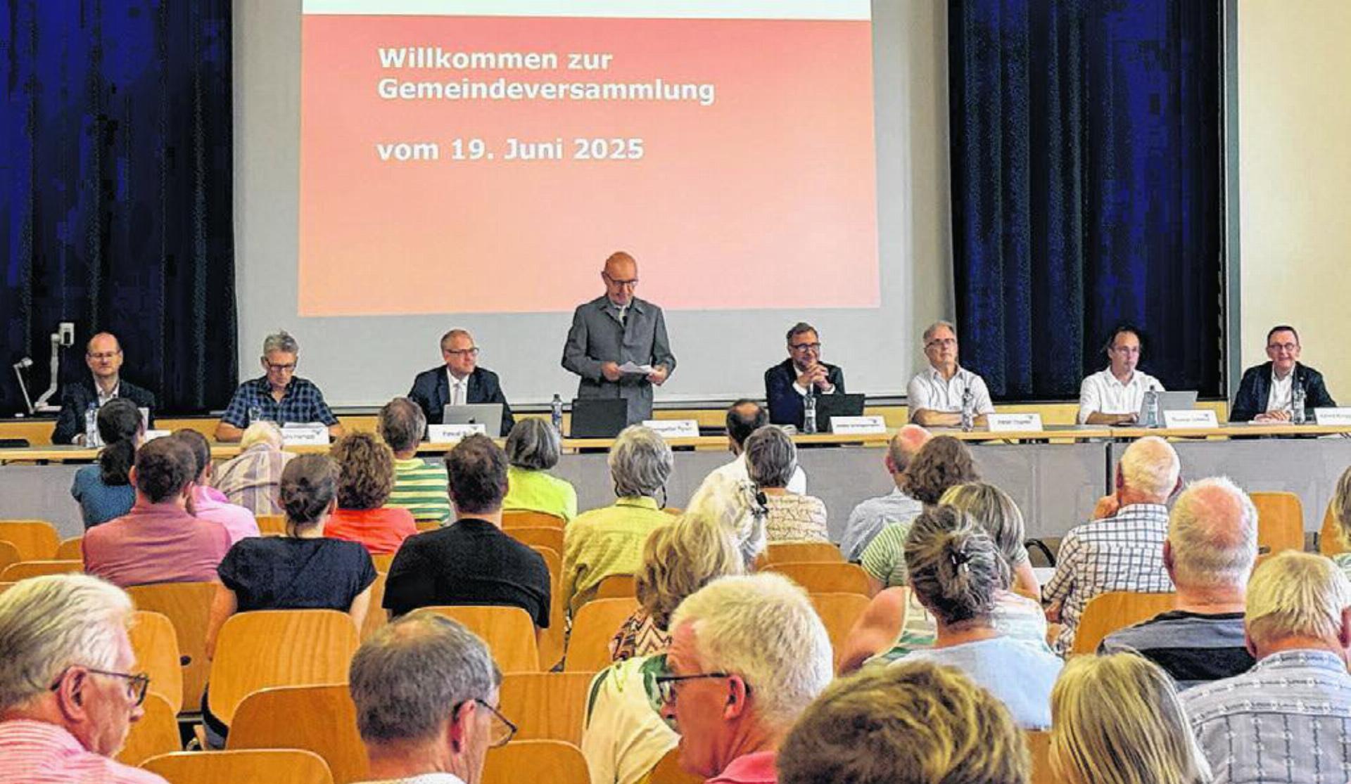 Gemeindeversammlung Oberwil