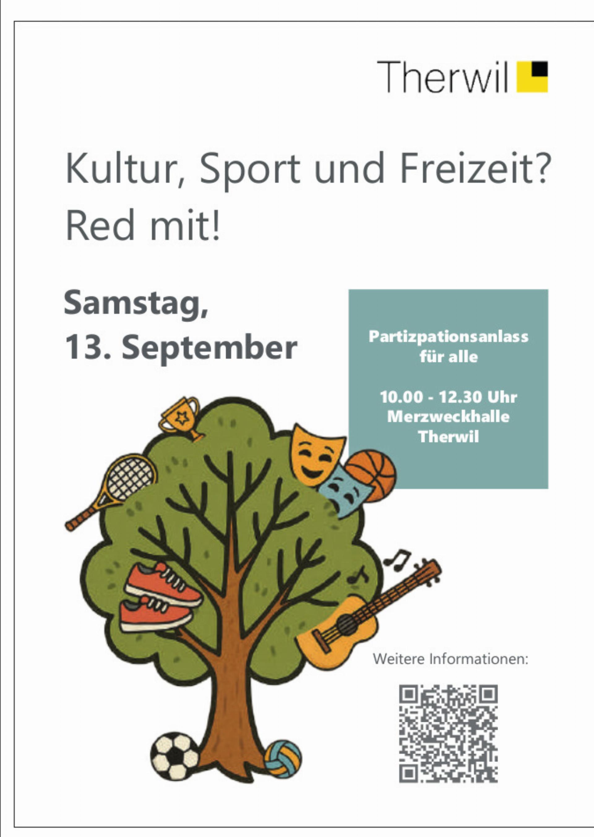 Red mit – zur Kultur-, Sport- und Freizeitförderung in Therwil
