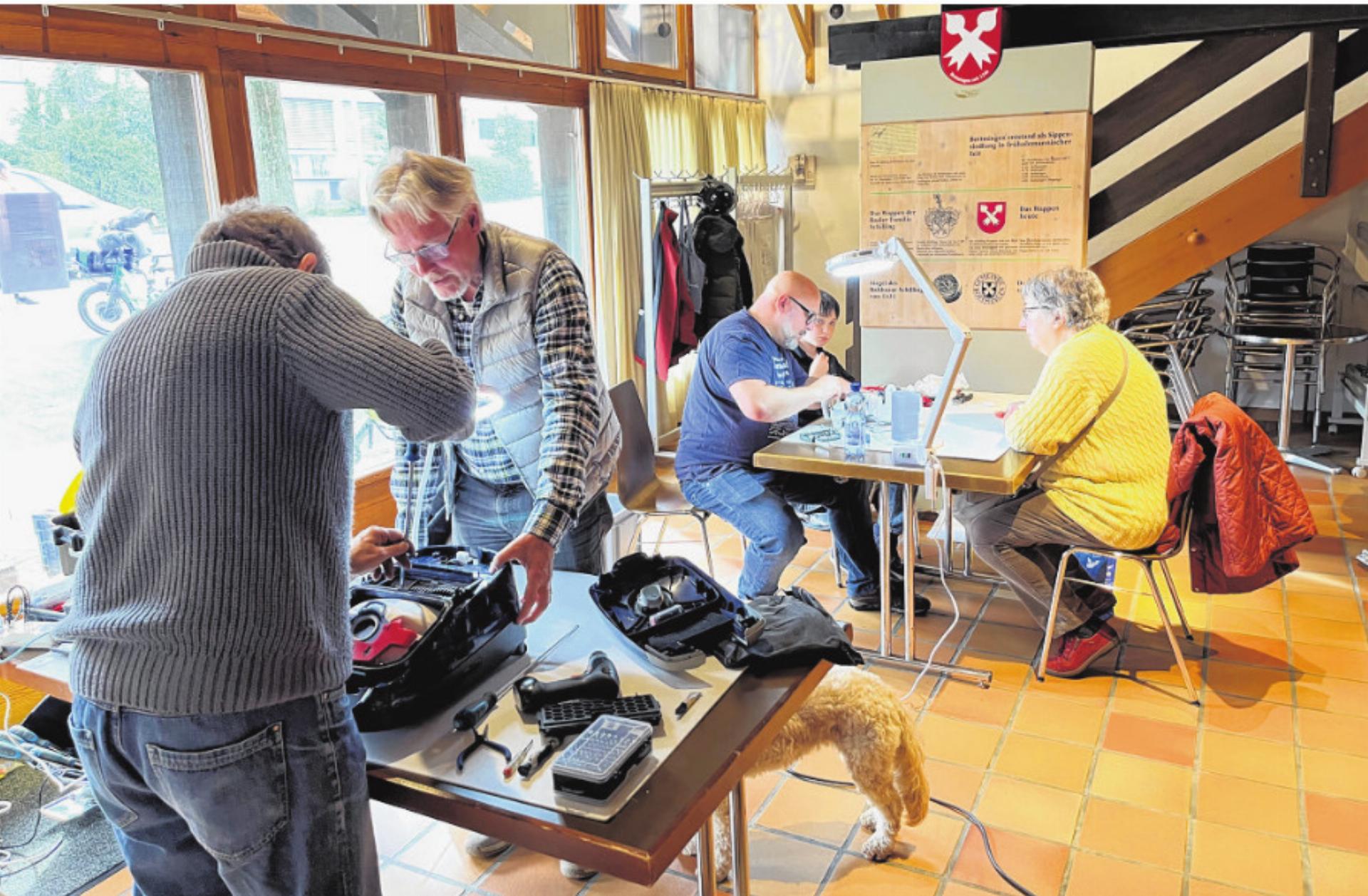 Reparieren bei Kaffee und Kuchen - Das Bild wird blockiert. – Möglicherweise durch einen aktiven Adblocker.