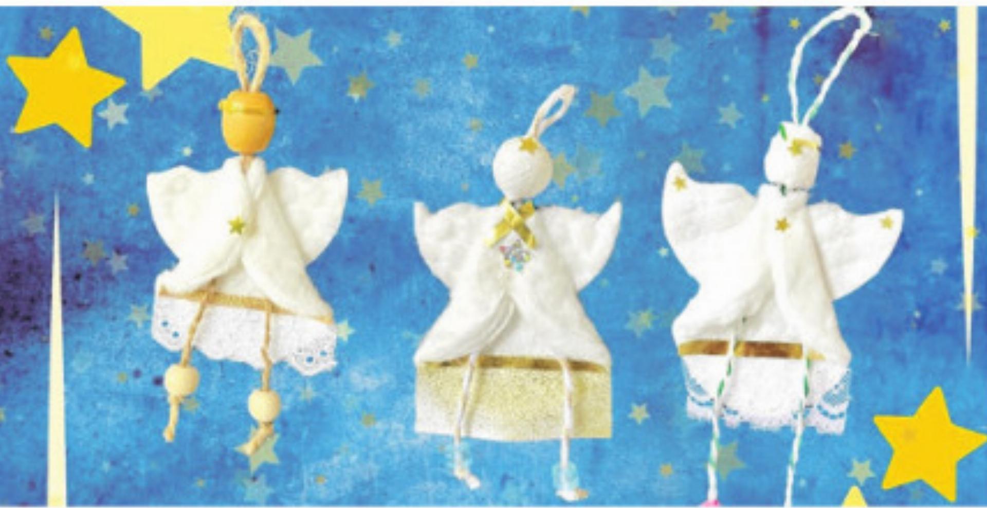 Adventsbasteln – Flauschige Engel - Das Bild wird blockiert. – Möglicherweise durch einen aktiven Adblocker.