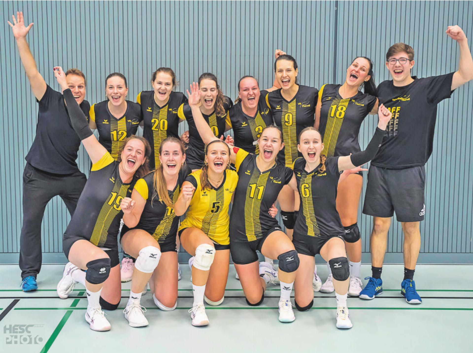 Volleyball-Highlight für Therwil am Moblilar Swiss Cup 1/8-Final - Das Bild wird blockiert. – Möglicherweise durch einen aktiven Adblocker.