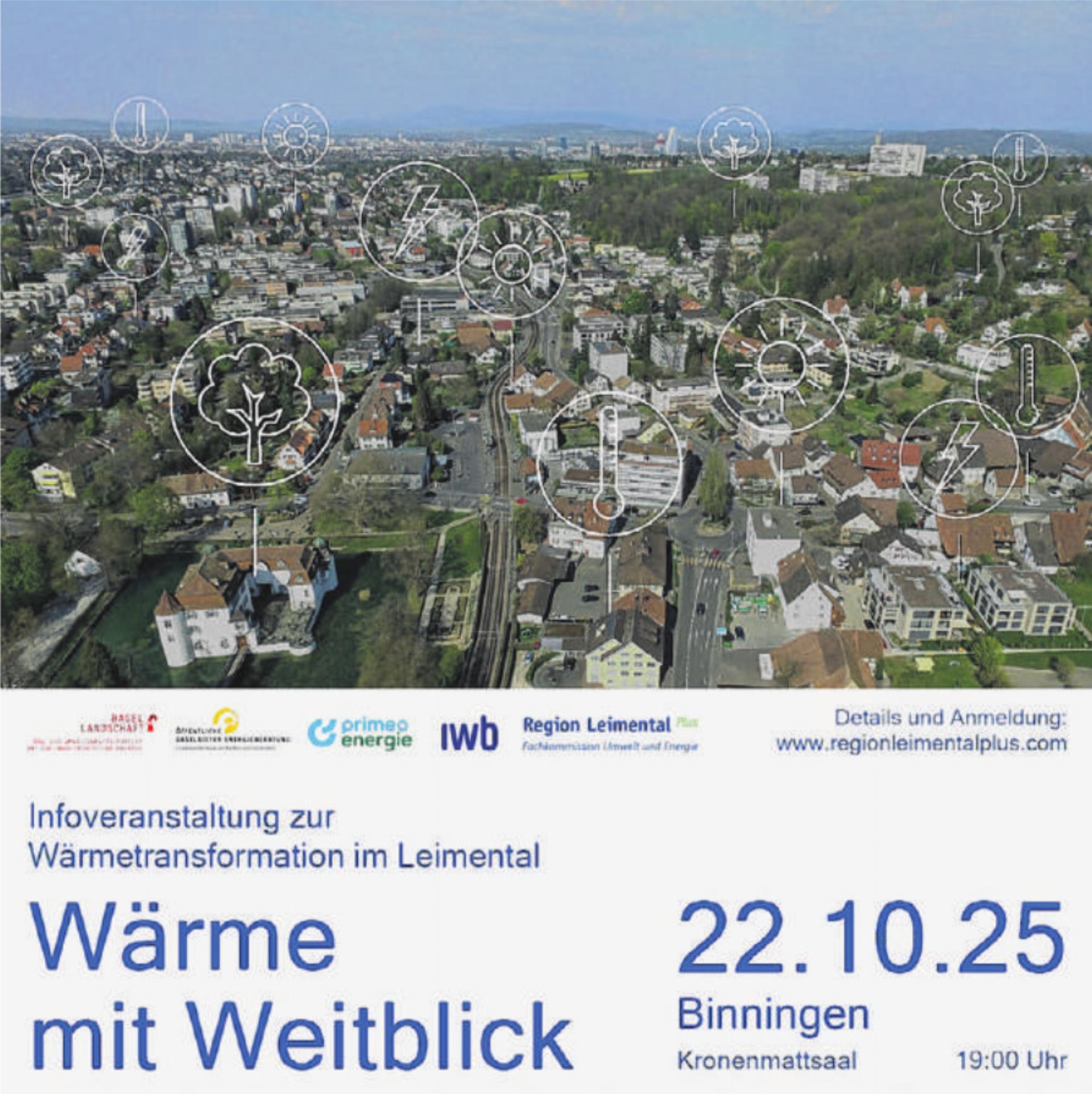 Wärme mit Weitblick – Infoveranstaltung zur Wärmetransformation im Leimental - Das Bild wird blockiert. – Möglicherweise durch einen aktiven Adblocker.