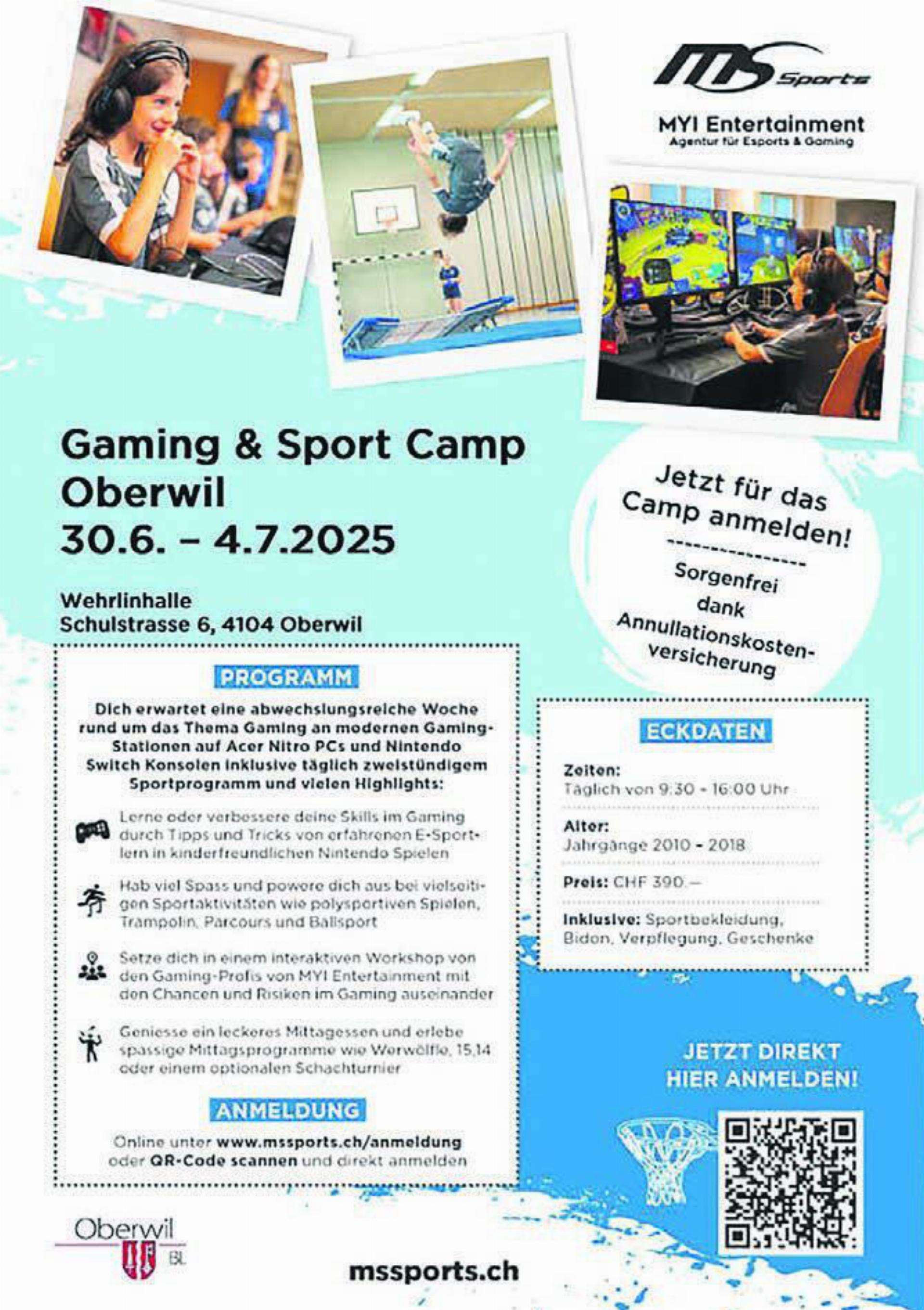 Gaming & Sport Camo Oberwil