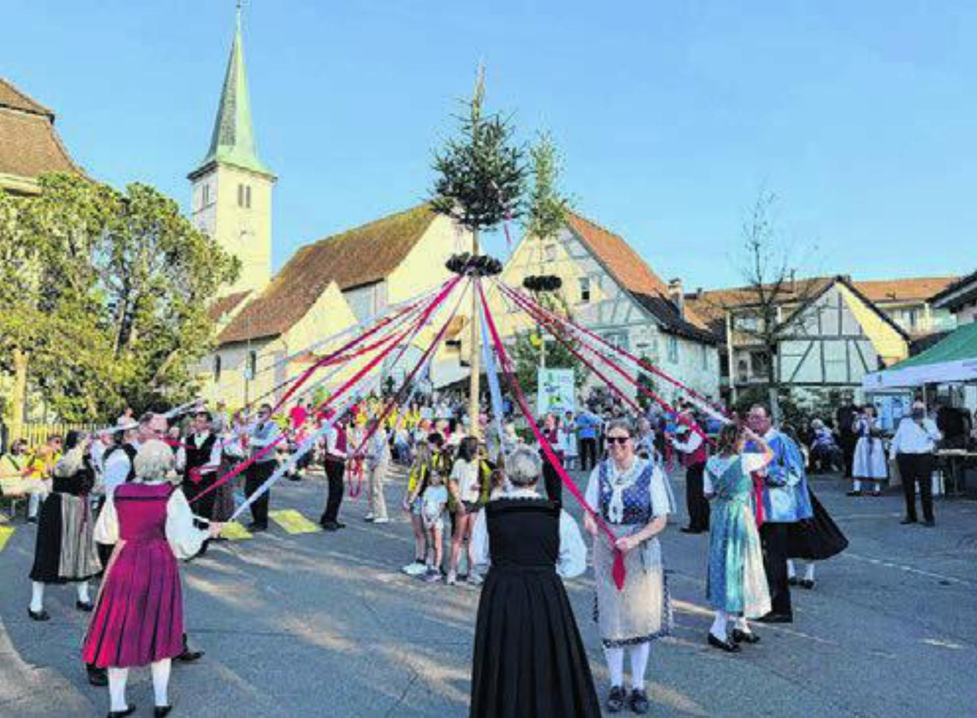 Ein rundum gelungenes Maibaumfest!