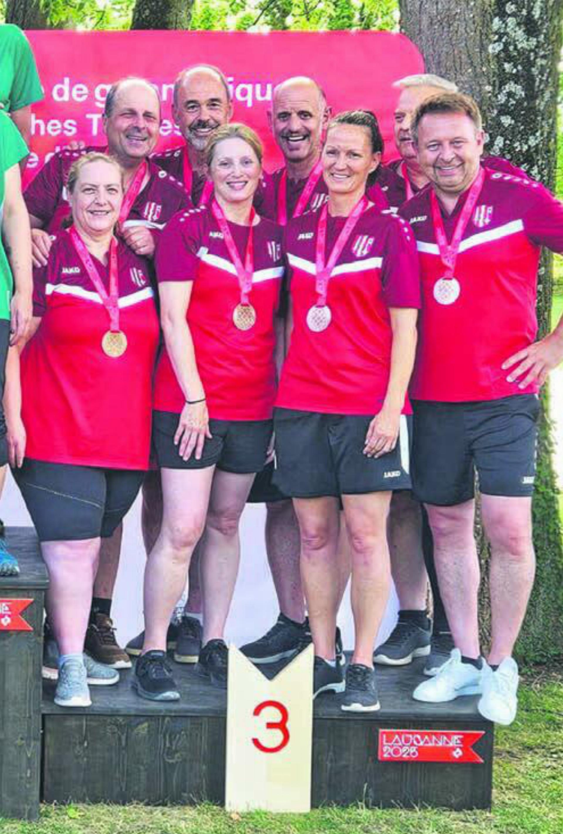 Bronzemedaille am ETF in Lausanne