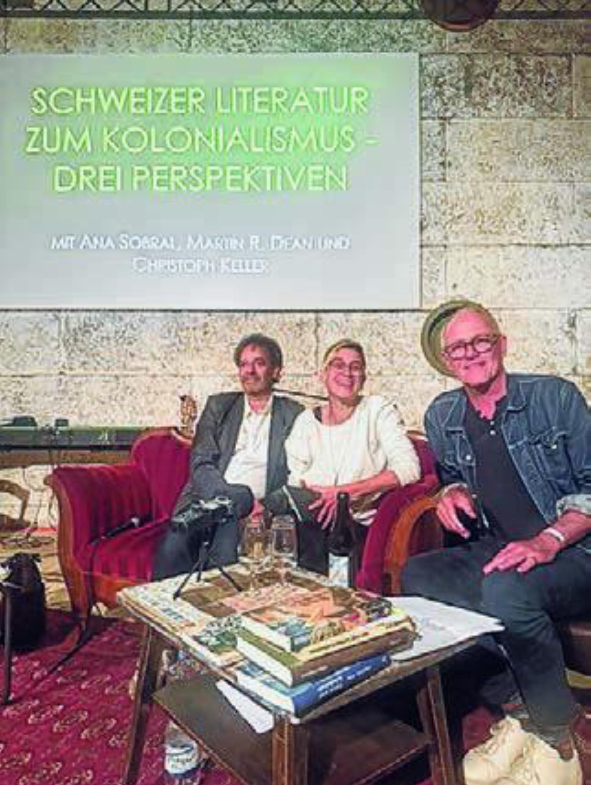 Literaturfestival: Treppe runter, rechts ...