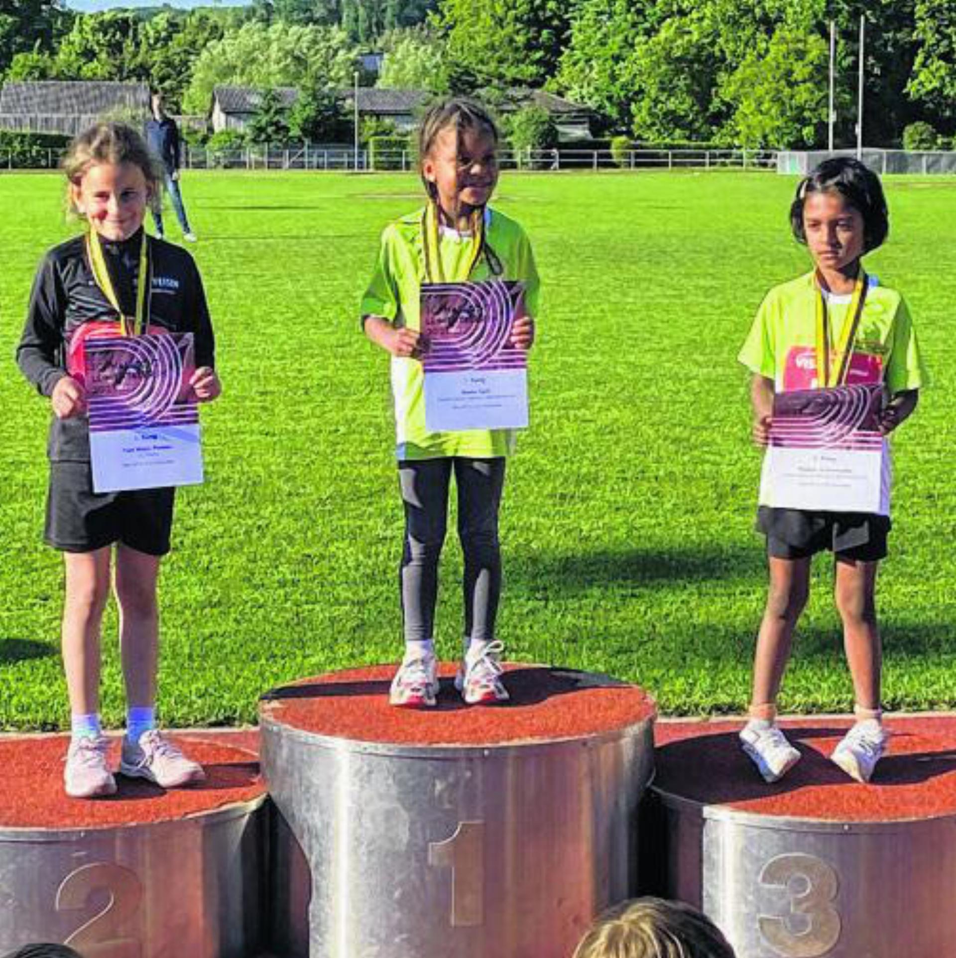 Kinder-Camps Athletics begeistert am «Schnällscht Leimentaler» in Therwil