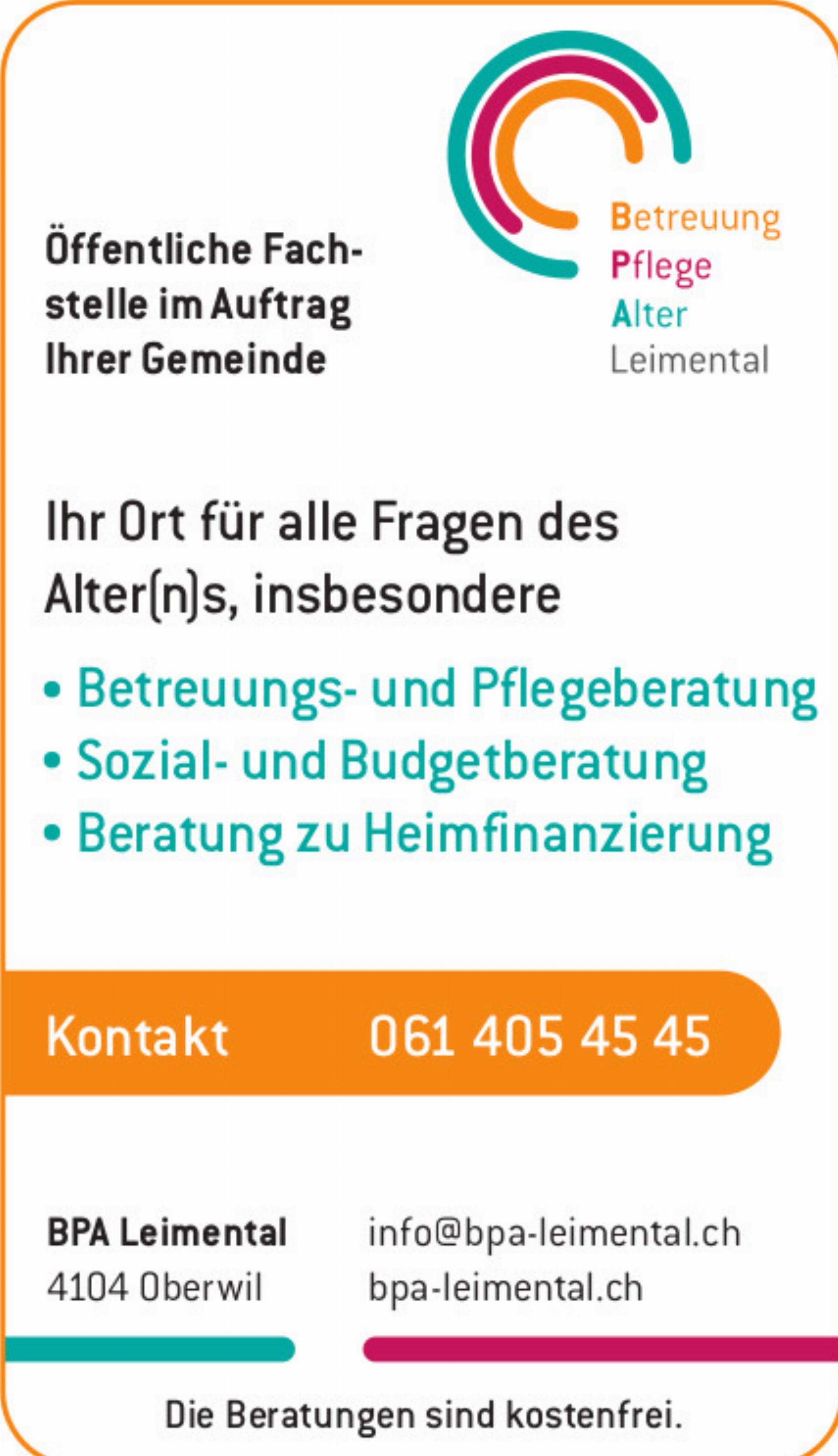 Öffentliche Fachstelle im Auftrag Ihrer Gemeinde