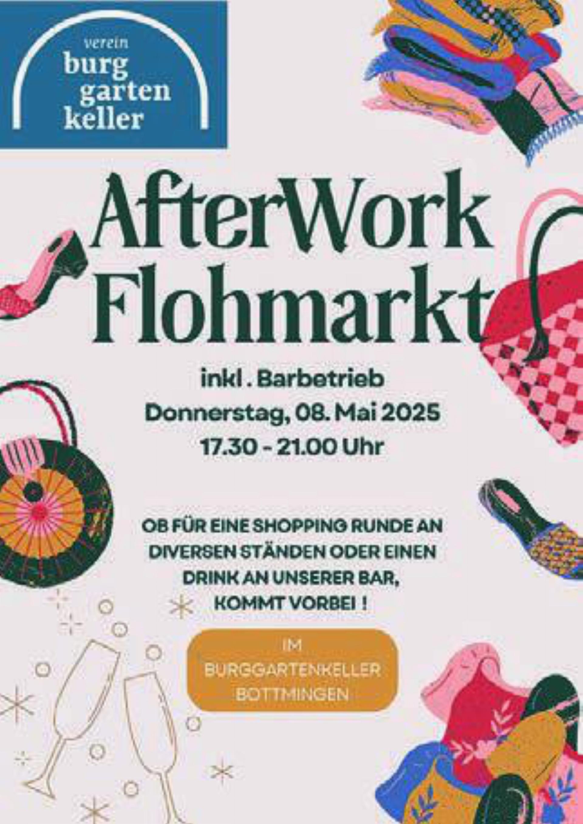 AfterWork Flohmarkt inkl. Barbetrieb