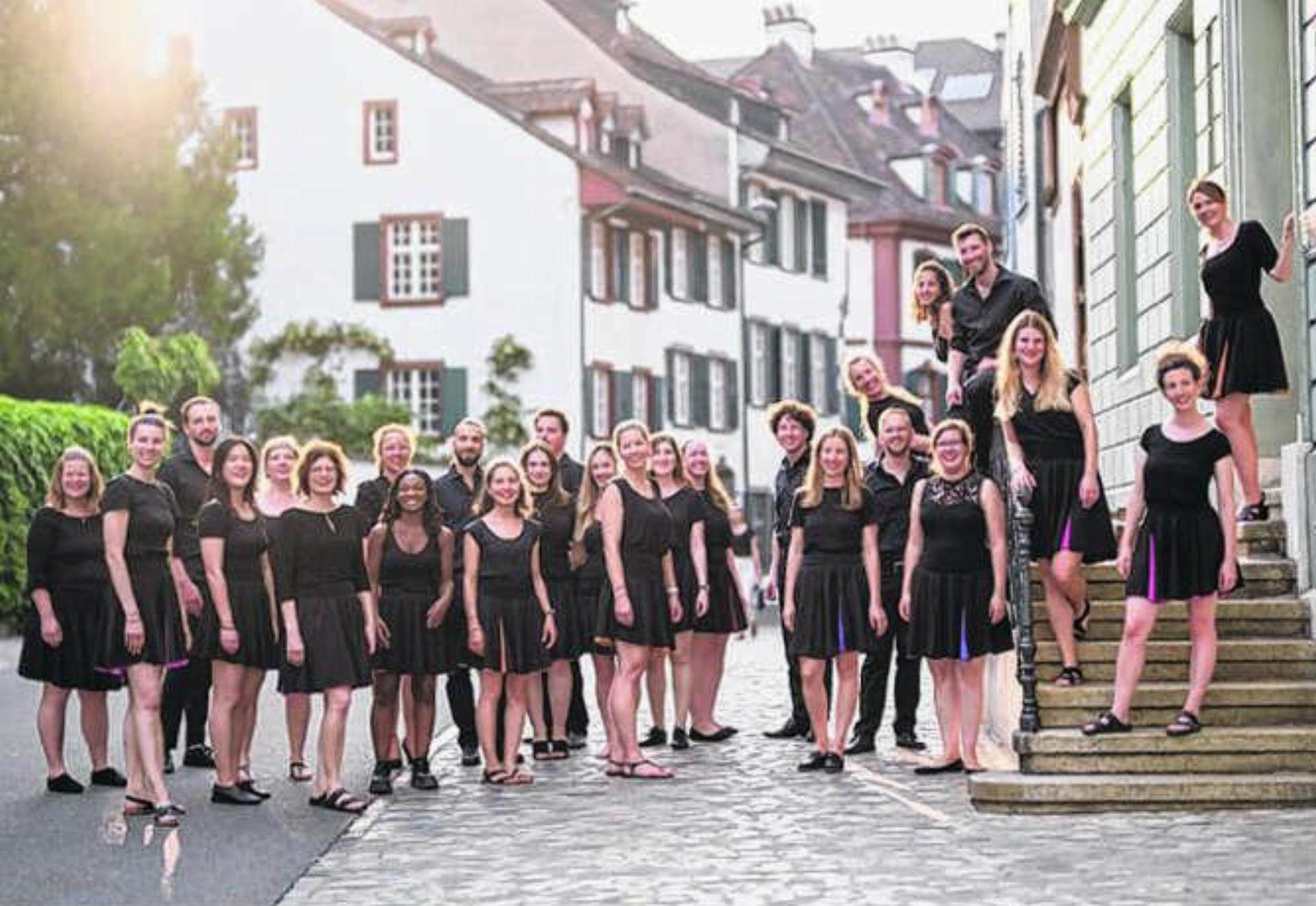 Oyenga Gospelchor am Münster Basel - Das Bild wird blockiert. – Möglicherweise durch einen aktiven Adblocker.