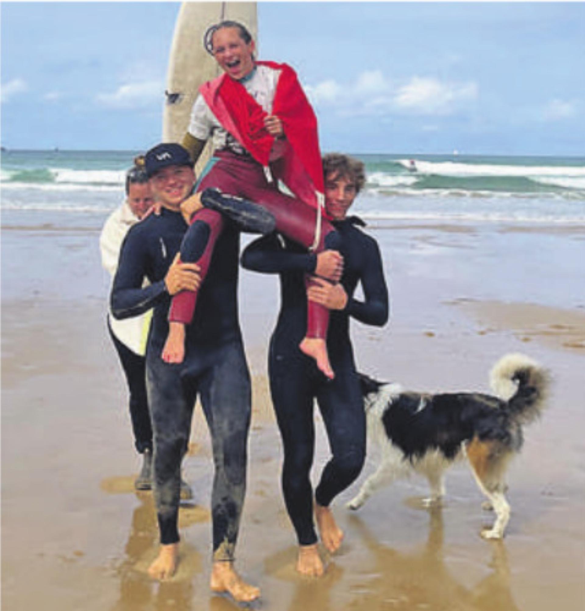 Erster Elite-Sieg für die Surferin Ella Aebi - Das Bild wird blockiert. – Möglicherweise durch einen aktiven Adblocker.