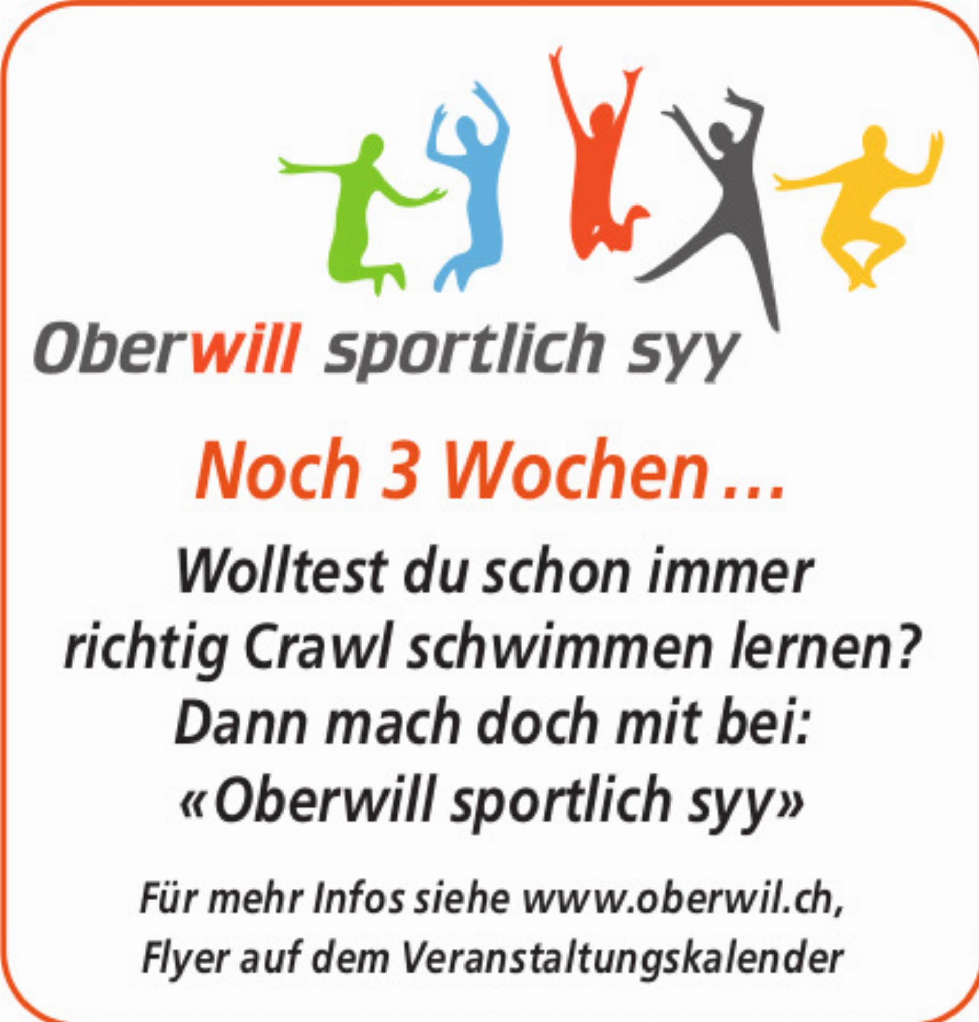 Noch 3 Wochen …