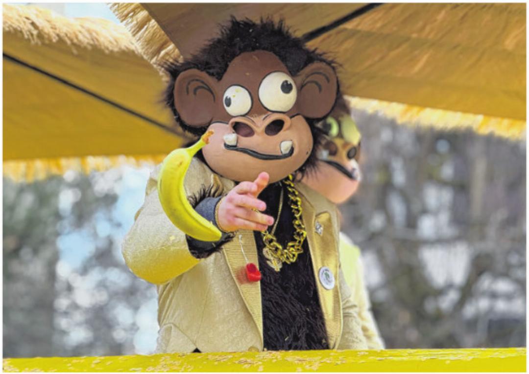 Die Banane-Bieger feiern ihren 15. Geburtstag und wer Glück hat, erwischt auch eine Banane to go. Die Banane-Bieger feiern ihren 15. Geburtstag und wer Glück hat, erwischt auch eine Banane to go.