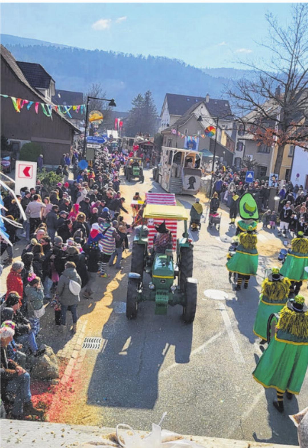 Farbenfroher Umzug Fotos: zVg Farbenfroher Umzug Fotos: zVg