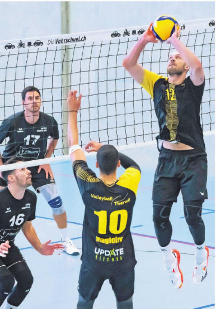 Therwils 1. Liga Zuspieler Patrick Zenners. Foto: Heinz Schmid Therwils 1. Liga Zuspieler Patrick Zenners. Foto: Heinz Schmid