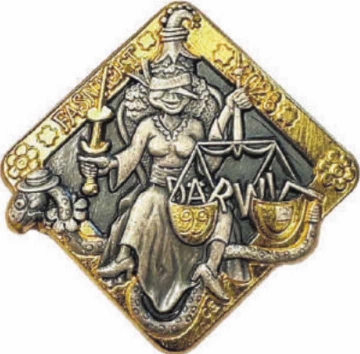 Fasnachtsplakette Gold: Fr. 30.– Fasnachtsplakette Gold: Fr. 30.–