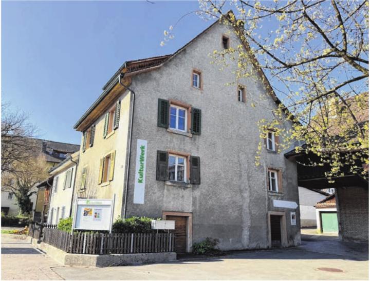 In diesem Haus an der Hauptstrasse 40 veranstaltet der Verein KulturWerk das ganze Jahr über Anlässe für Jung und Alt.