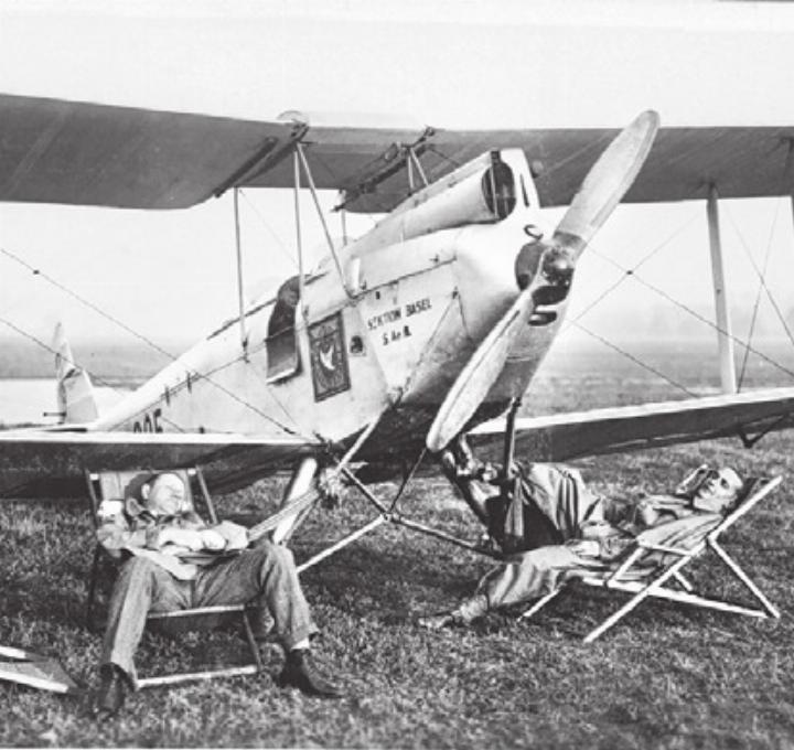 Das Sternenfeld entwickelte sich schnell zu einem der wichtigsten Flugplätze der Schweiz. Foto: zVg