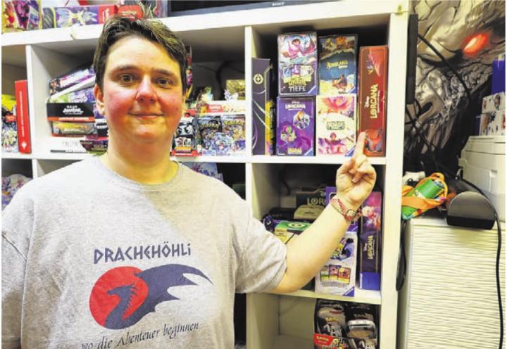 «‹Lorcana› ist zurzeit besonders beliebt», weiss Leiterin Mirjam Jäggy.