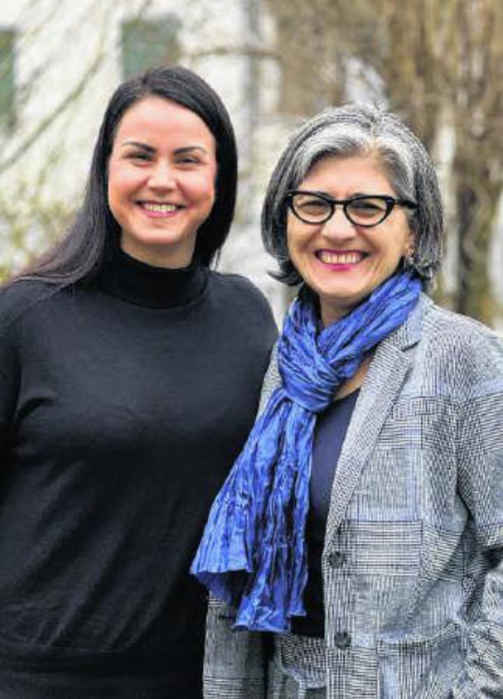 Selin Yildirim und Hamiyet Vural