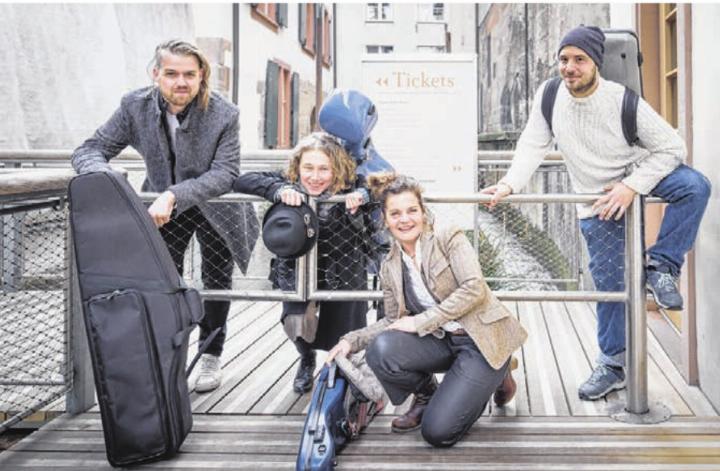 Filip Rekiec´: Violine und Nyckelharpa, Caroline Mateos: Violine, Carlos Vallés García: Viola, Elisa Siber: Cello