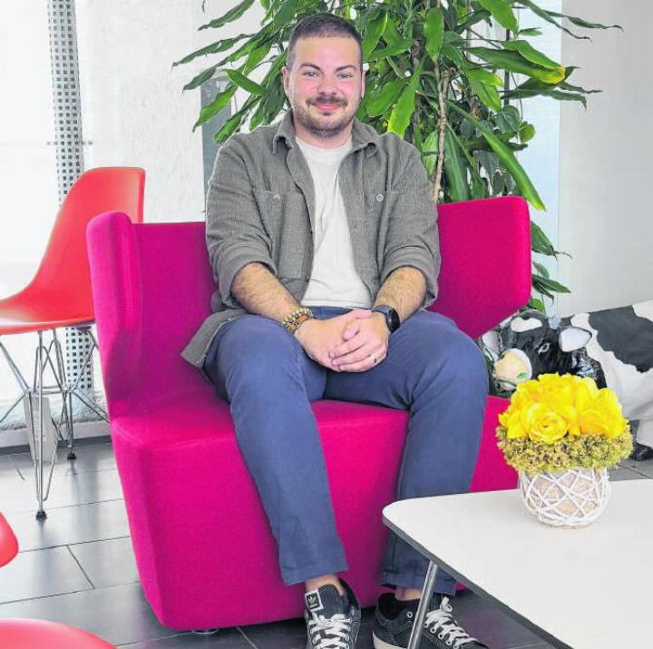 Mirko Müller vom Organisationskomitee «Därwil connäct». Foto: Gregor Szyndler