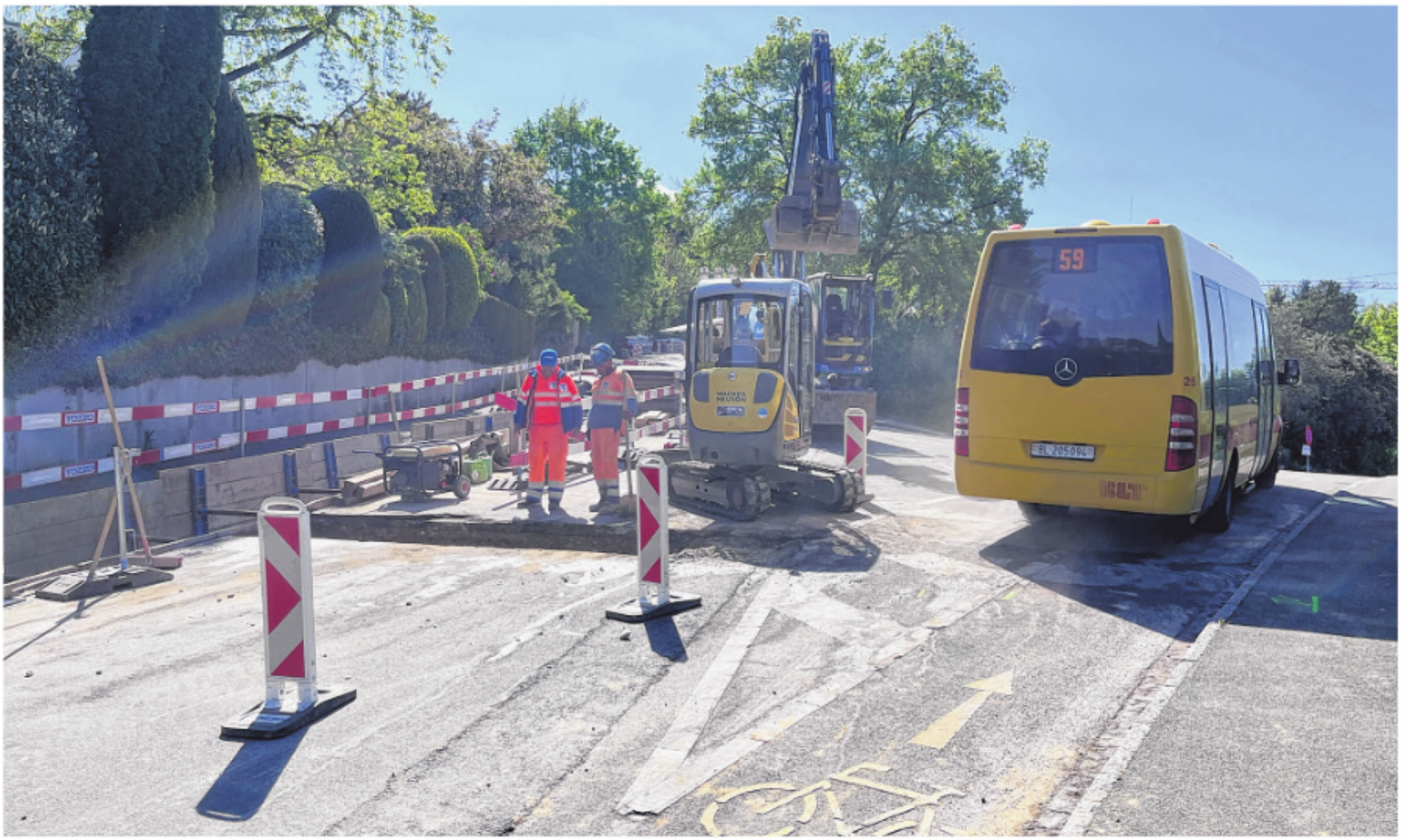 Talholzstrasse: Bauarbeiten kommen gut voran - Das Bild wird blockiert. – Möglicherweise durch einen aktiven Adblocker.