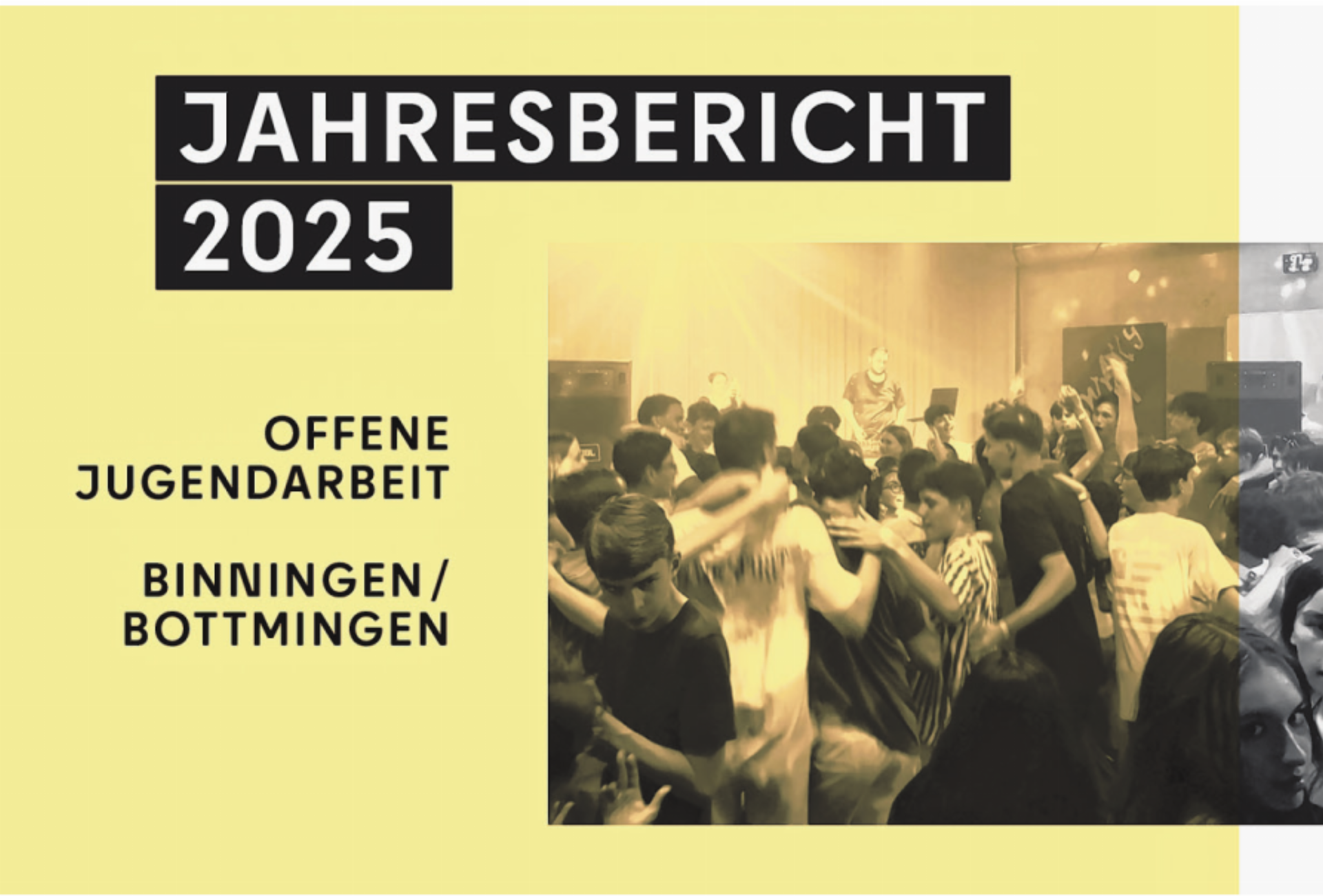 Positive Entwicklungen in der Offenen Jugendarbeit Bottmingen - Das Bild wird blockiert. – Möglicherweise durch einen aktiven Adblocker.