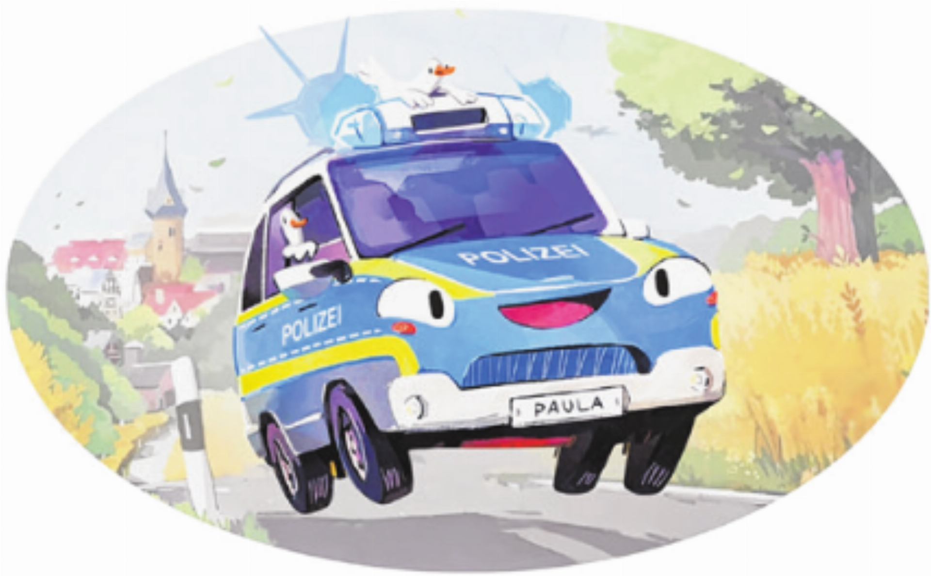 Paula Polizeiauto: Kleine Reifen, grosse Taten - Das Bild wird blockiert. – Möglicherweise durch einen aktiven Adblocker.