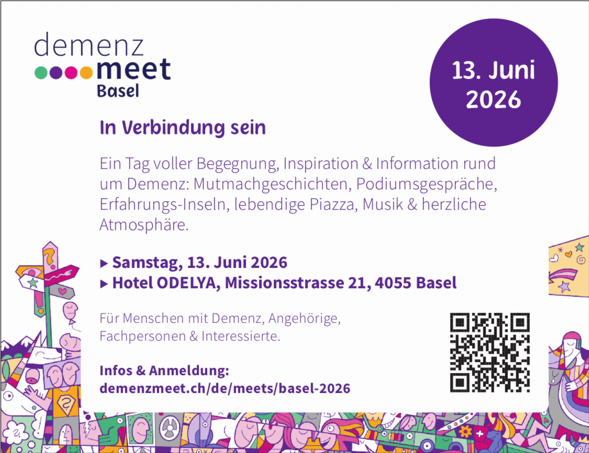 Demenz Meet Basel 2026: Gemeinschaft, Wissen und Inspiration - Das Bild wird blockiert. – Möglicherweise durch einen aktiven Adblocker.