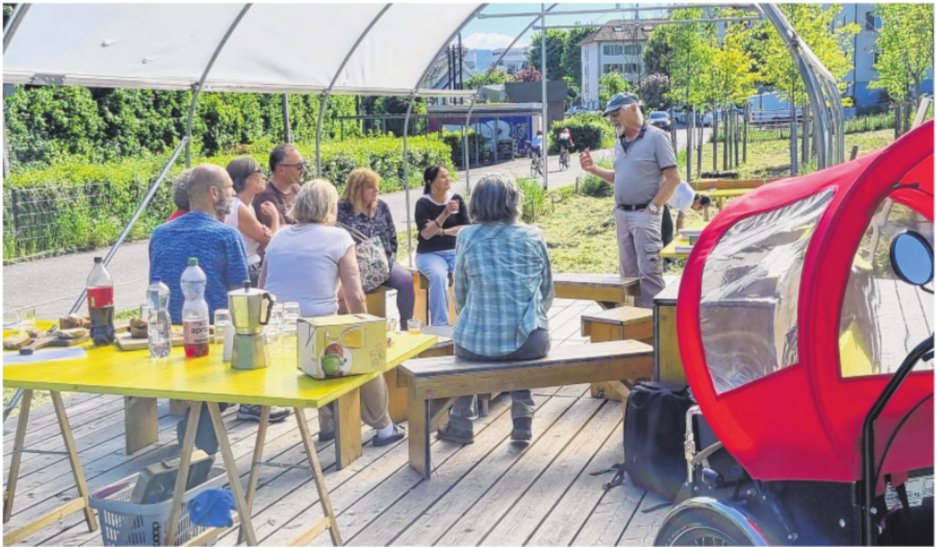 Kerngartenweg: ein Raum für die Bevölkerung - Das Bild wird blockiert. – Möglicherweise durch einen aktiven Adblocker.