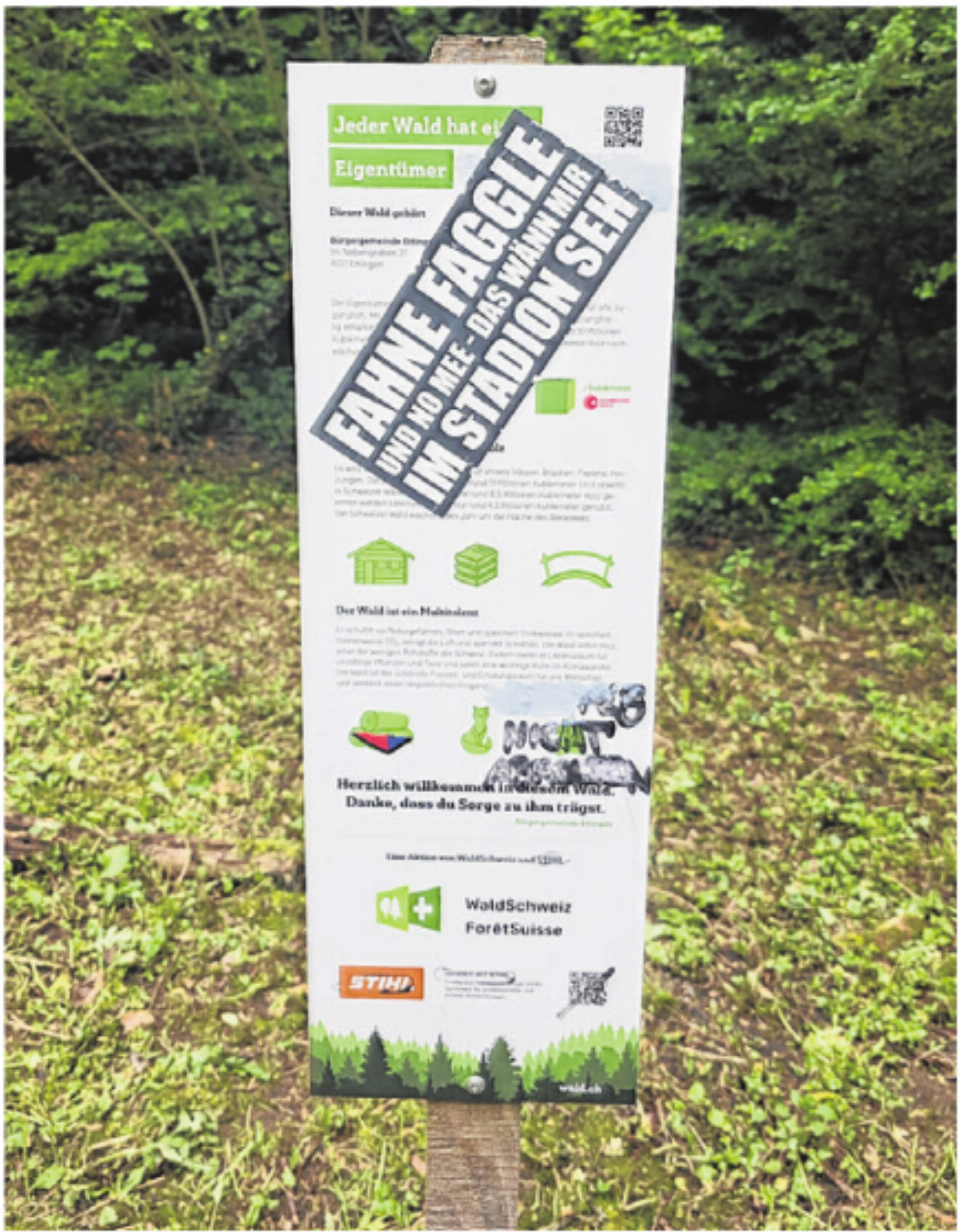 Der Förster ruft zur Rücksicht im Wald auf - Das Bild wird blockiert. – Möglicherweise durch einen aktiven Adblocker.