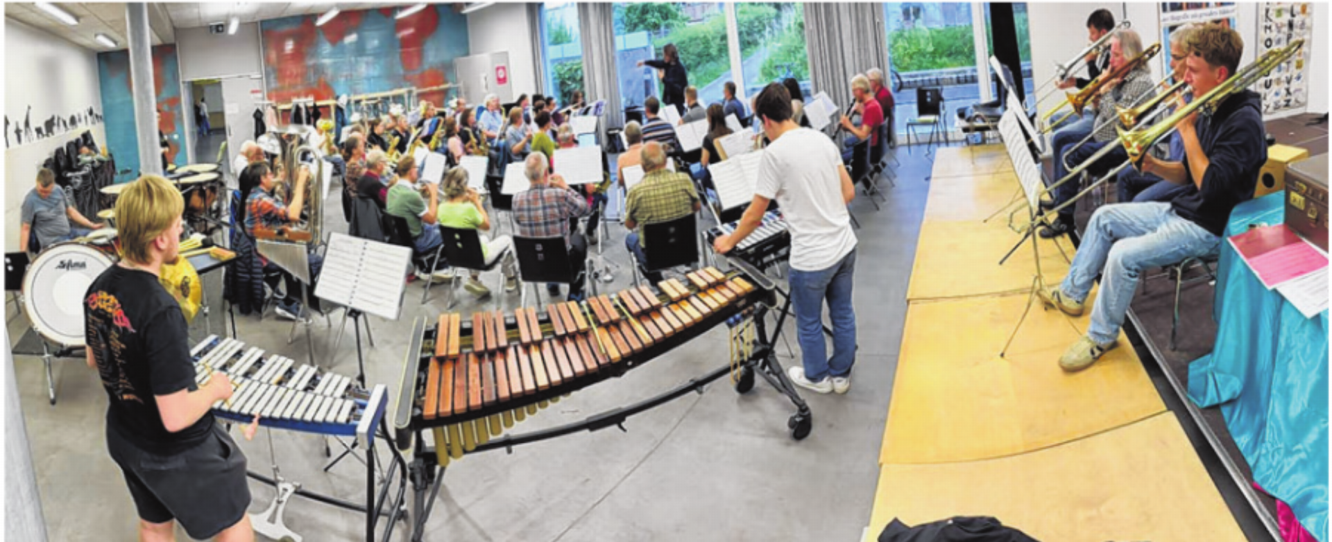 Open-Air-Sommerkonzert in Oberwil - Das Bild wird blockiert. – Möglicherweise durch einen aktiven Adblocker.