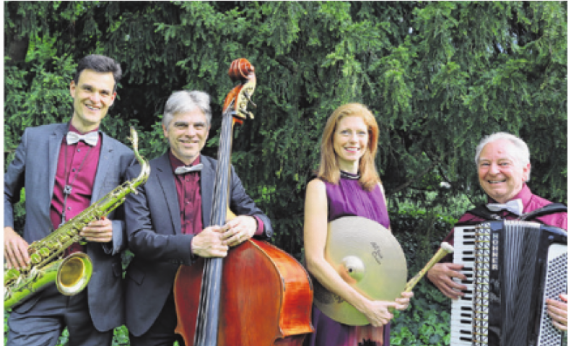 Moody Tunes Quartett Sommerkonzert - Das Bild wird blockiert. – Möglicherweise durch einen aktiven Adblocker.
