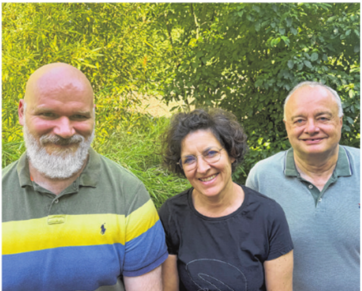 Links: Florian Allerberger, Mitte: Andrea Gass und rechts: Christian Kirchhofer