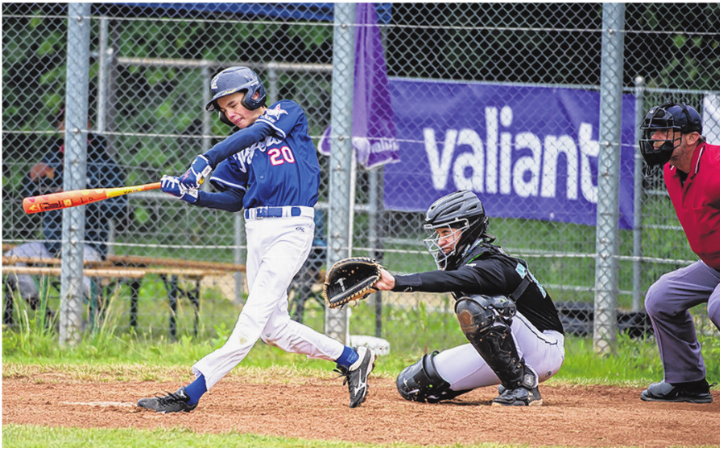 Schlagkräftiger Nachwuchs: Nico Düblin gehört zu den Leistungsträgern des U15-Teams der Flyers. Foto: zVg