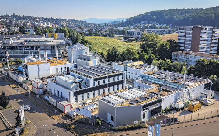 Die erneuerte und erweiterte ARA Birsig öffnet der Öffentlichkeit die Türen. Foto: BUD