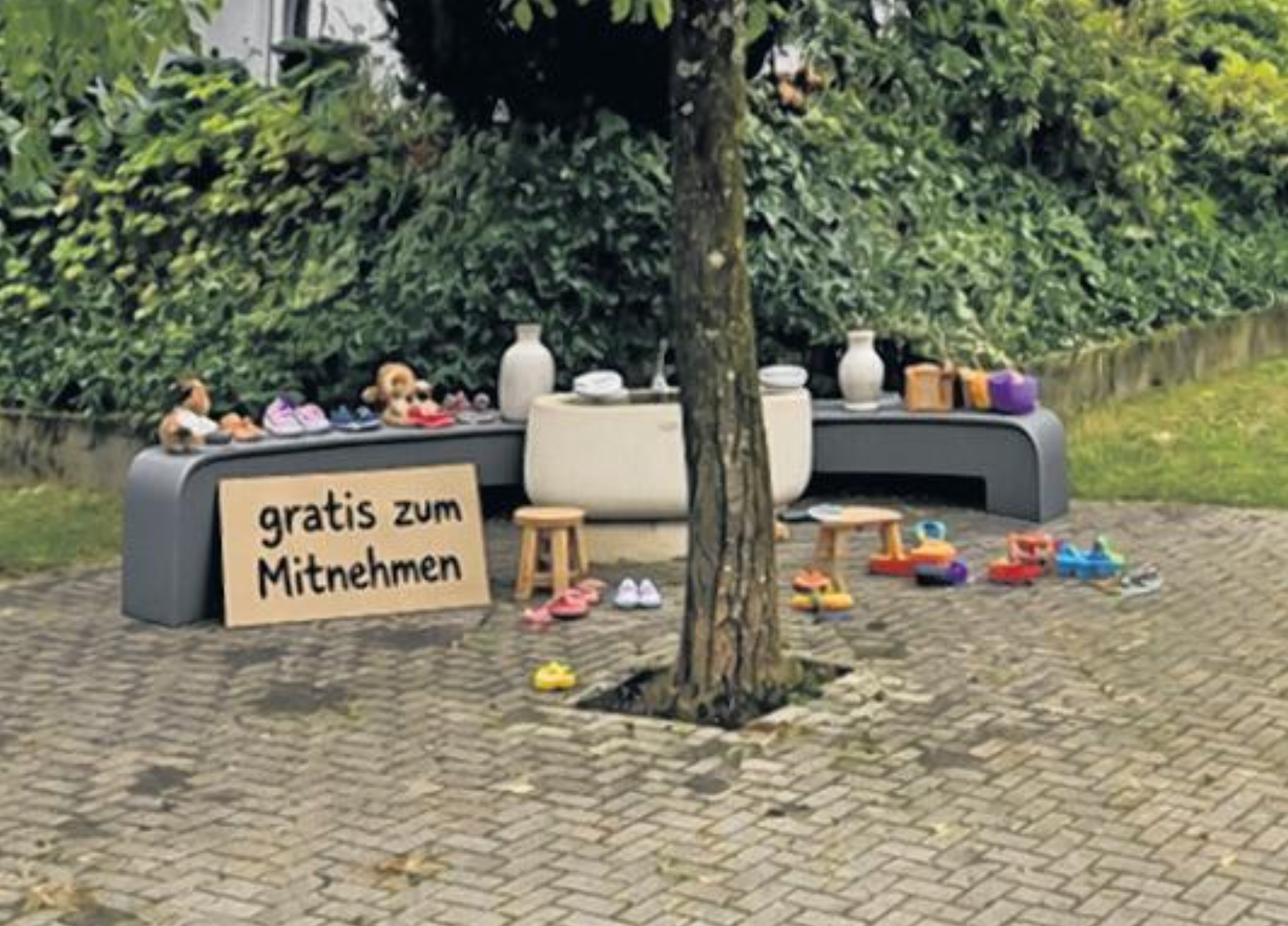 Gratis zum Mitnehmen – gut gemeint, aber verboten - Das Bild wird blockiert. – Möglicherweise durch einen aktiven Adblocker.