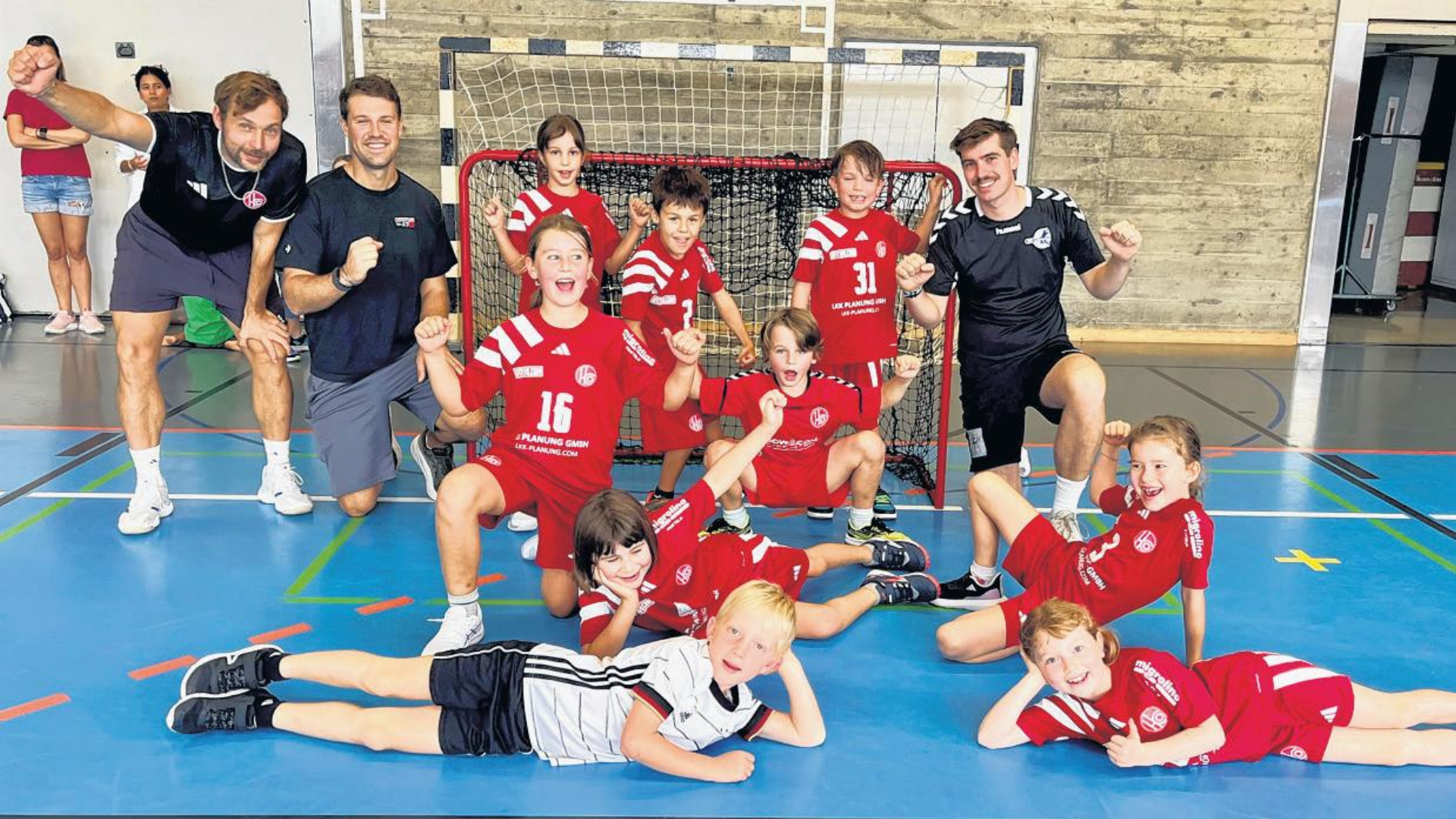 32. Leimentaler Kinderhandball-Spieltag - Das Bild wird blockiert. – Möglicherweise durch einen aktiven Adblocker.