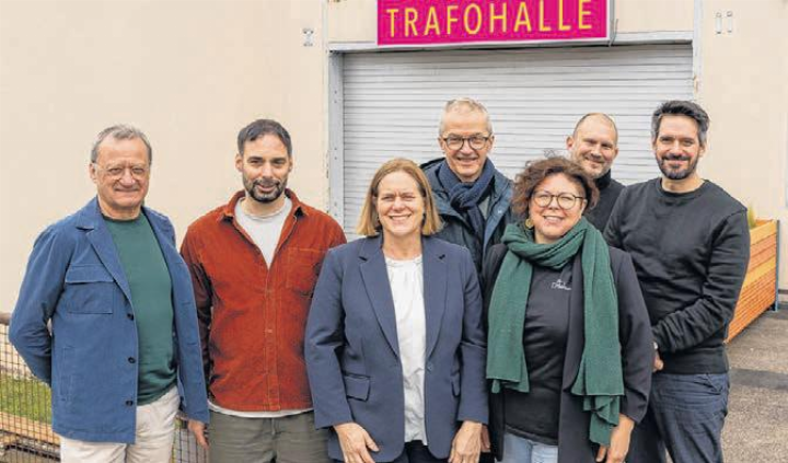 Männer v.l.n.r.: Daniel Krumm, Mathias Stich, Eric Wyss, Timo Krause und Tobias Wetzel; Frauen v.l.n.r.: Valerie Wendenburg und Barbara Krause.